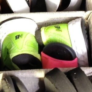 New Balance Women's Sandals - Neon Green and Pink